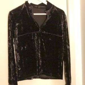 Velvet long sleeve top/sweater!!!!!